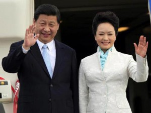 xi and wife